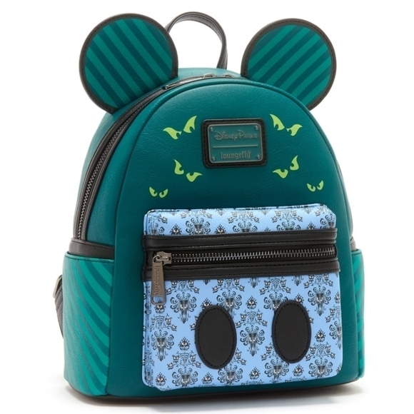 Loungefly Haunted Mansion Mickey Mouse: The Main Attraction Backpack - Picture 12 of 12